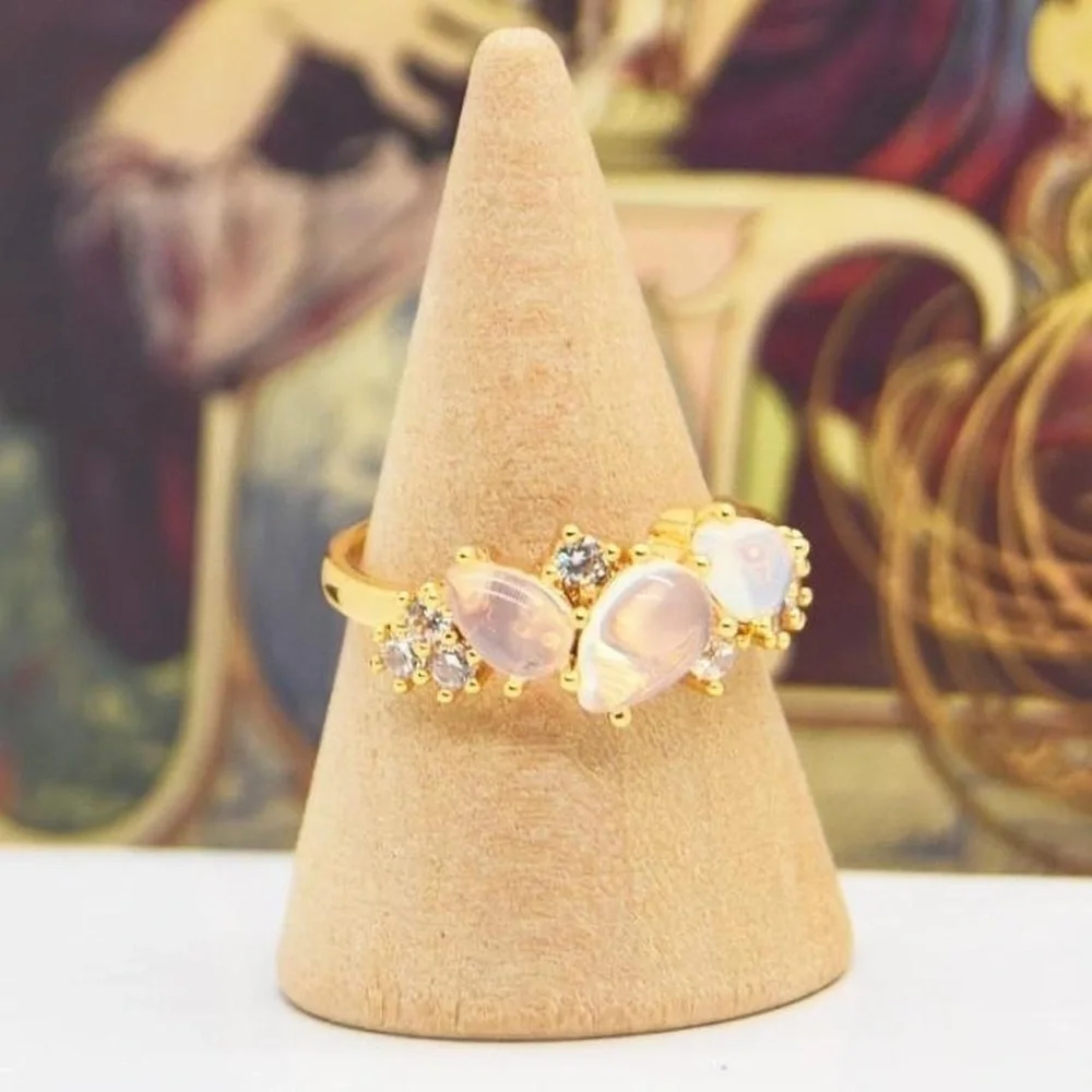 Cluster Gemstone Ring